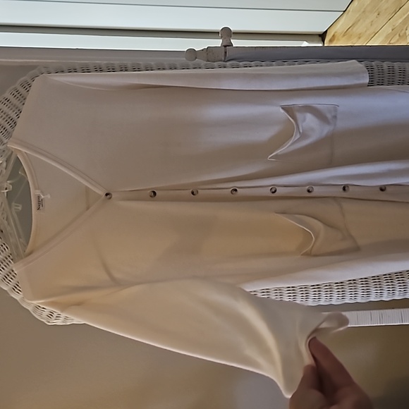 Viscose Blend Maxisweater long cardigan pockets quite Soft - Picture 7 of 12